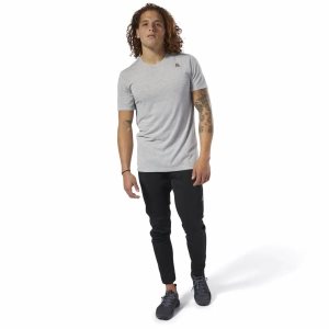 Reebok WOR Supremium T Shirt Herren - Grau - DE 031-RYO